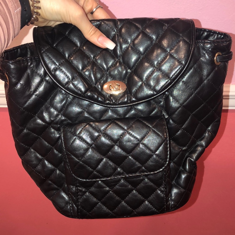 Black Mini Backpack - image 1